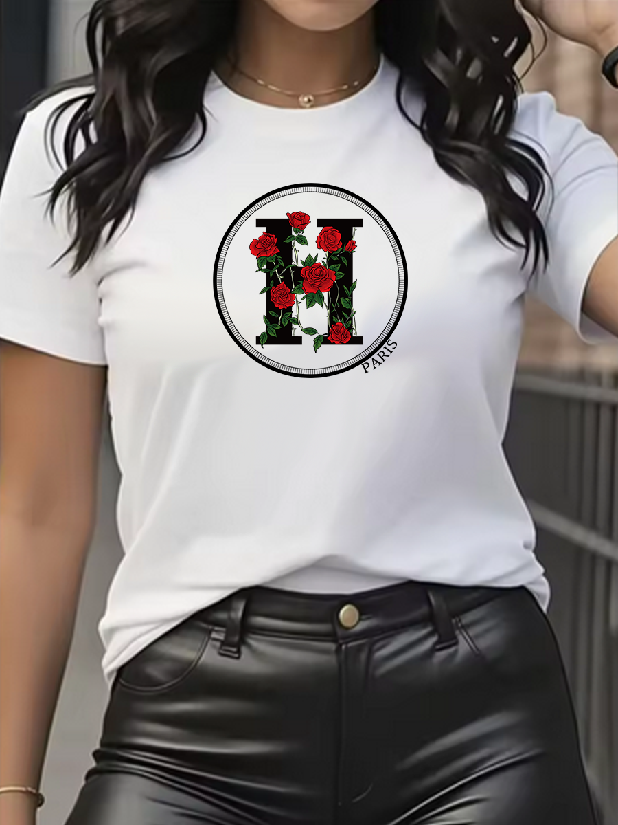 Streetwear Brand Y2K - Women's T-Shirt Leisure Fashion Short Sleeve