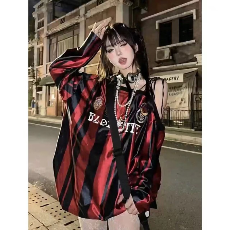Streetwear Brand Y2K - Summer New Clothes American Retro Slanted