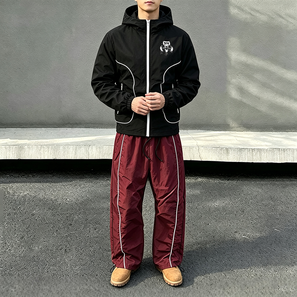 Men 2 Piece Tracksuit Gorilla  – Streetwear Zipper recenzja i cena