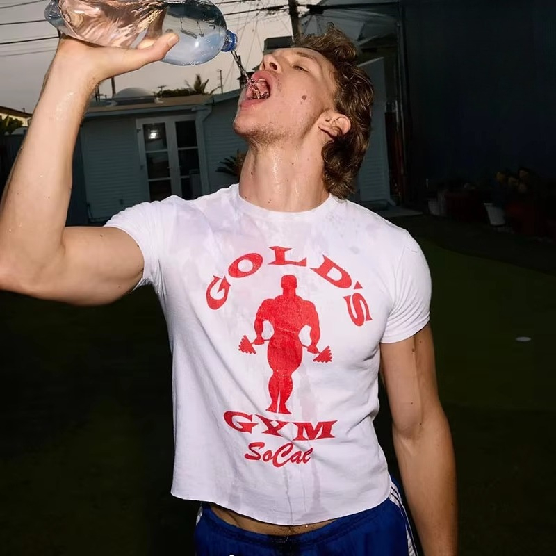 Connor Red Logo Gym Black Fitn – Streetwear Brand Red recenzja i cena