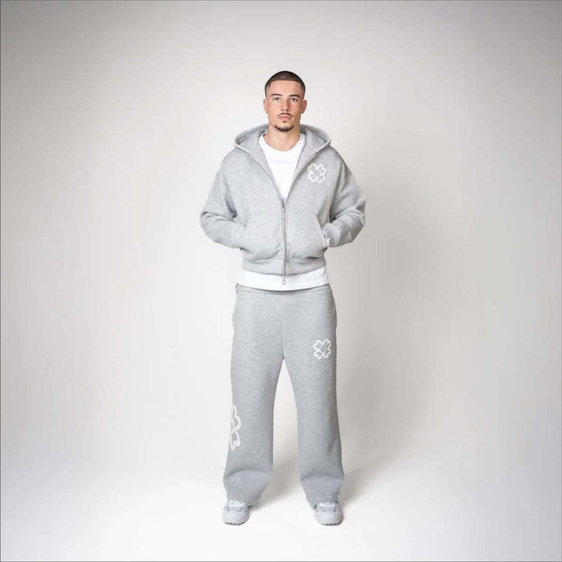 Spring Autumn Oversized 4 Leaf – Streetwear Zipper recenzja i cena