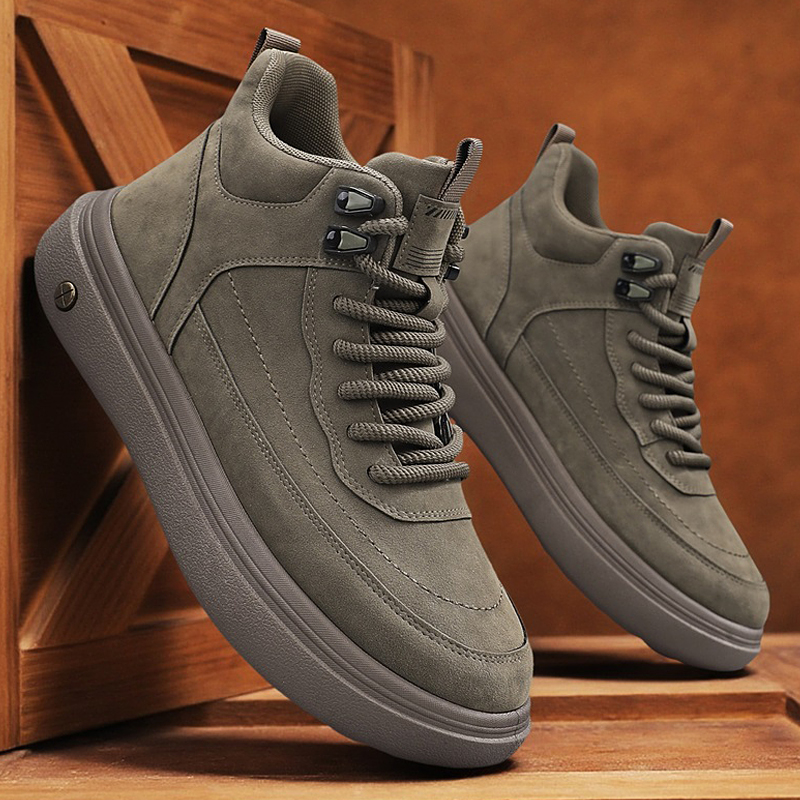 Mens Oxford Boots Casual High  – Streetwear Zipper recenzja i cena