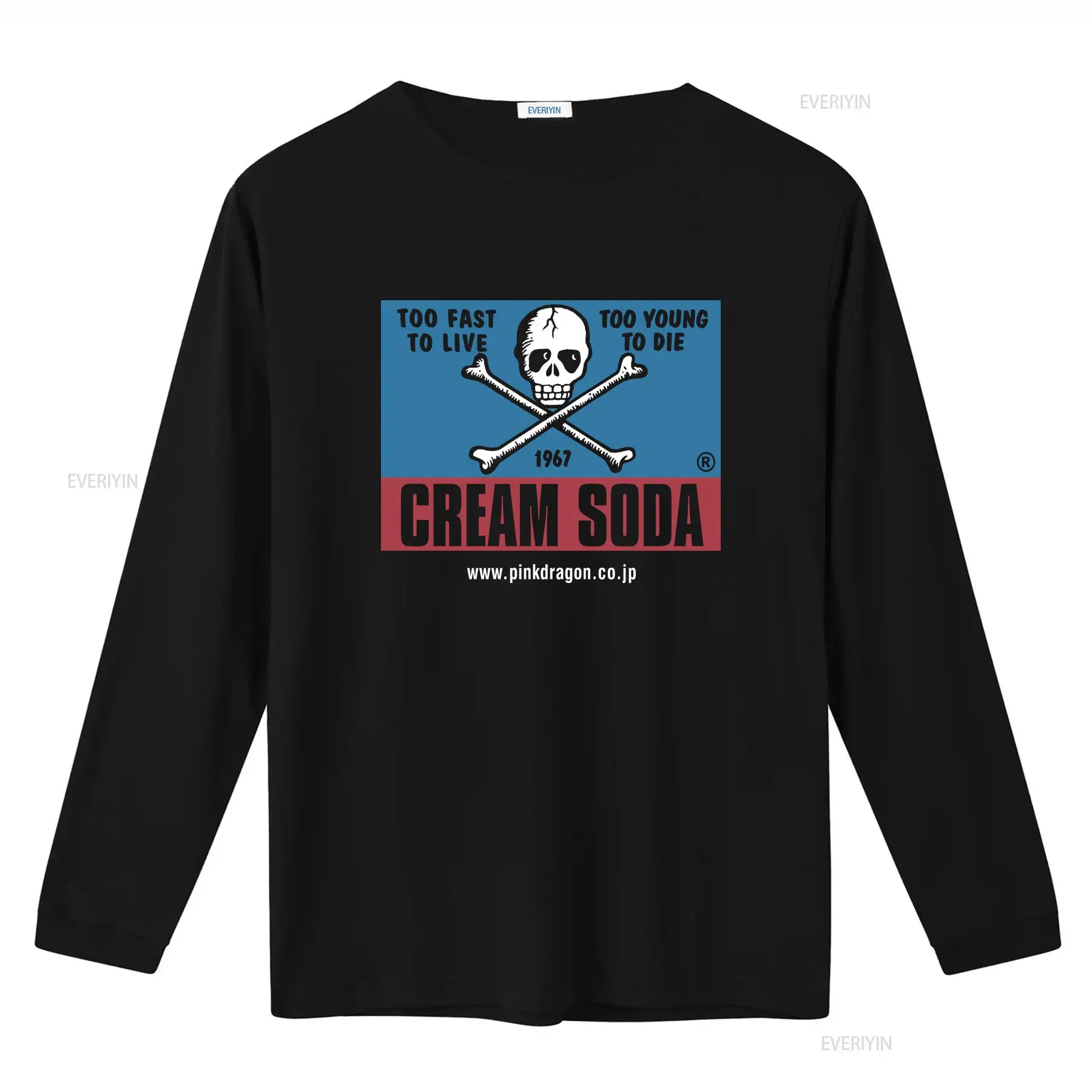 Vintage Cream Soda Skull Japan – Japanese Brand Streetwear Vintage recenzja i cena