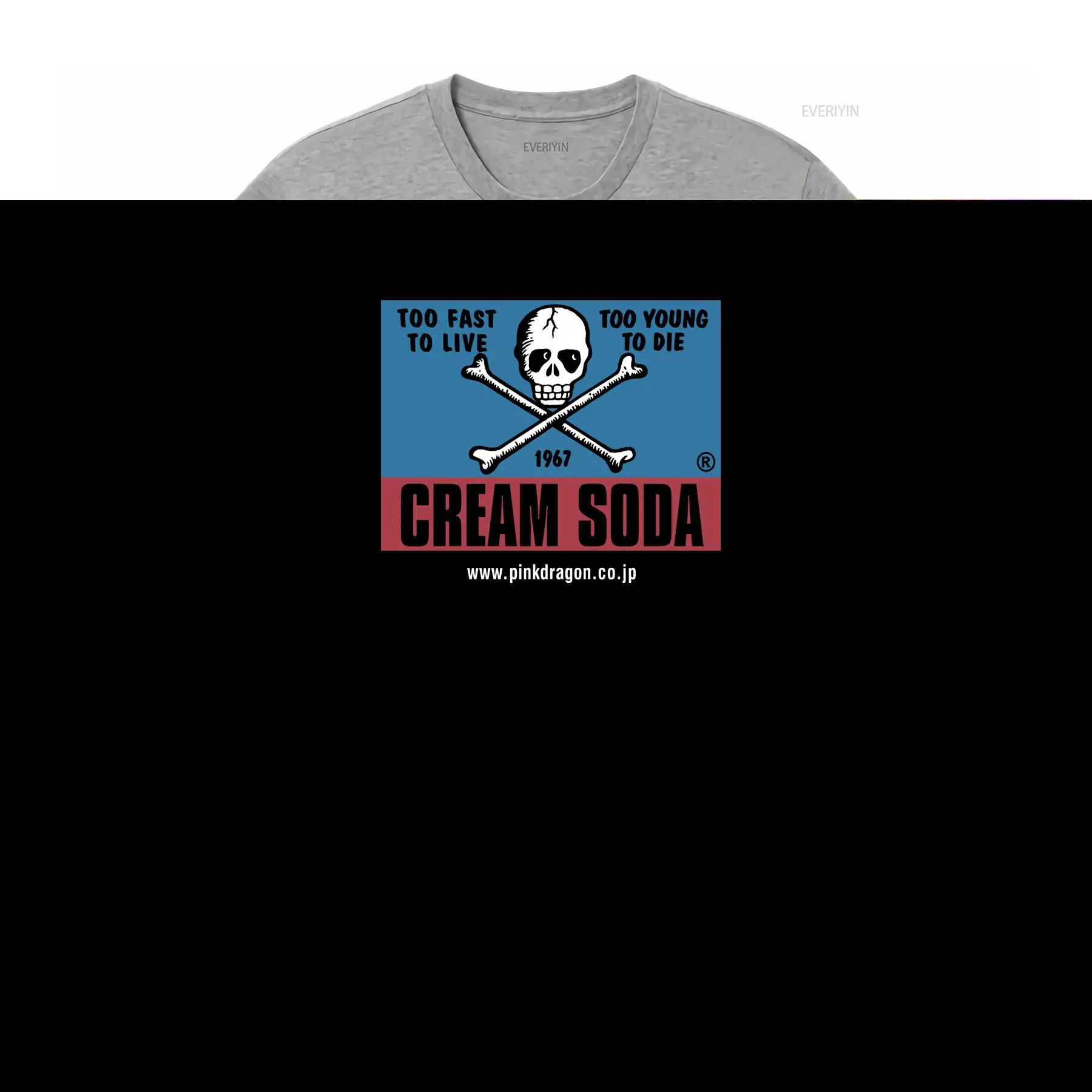 Vintage Cream Soda Skull Japan – Japanese Brand Streetwear Vintage recenzja i cena