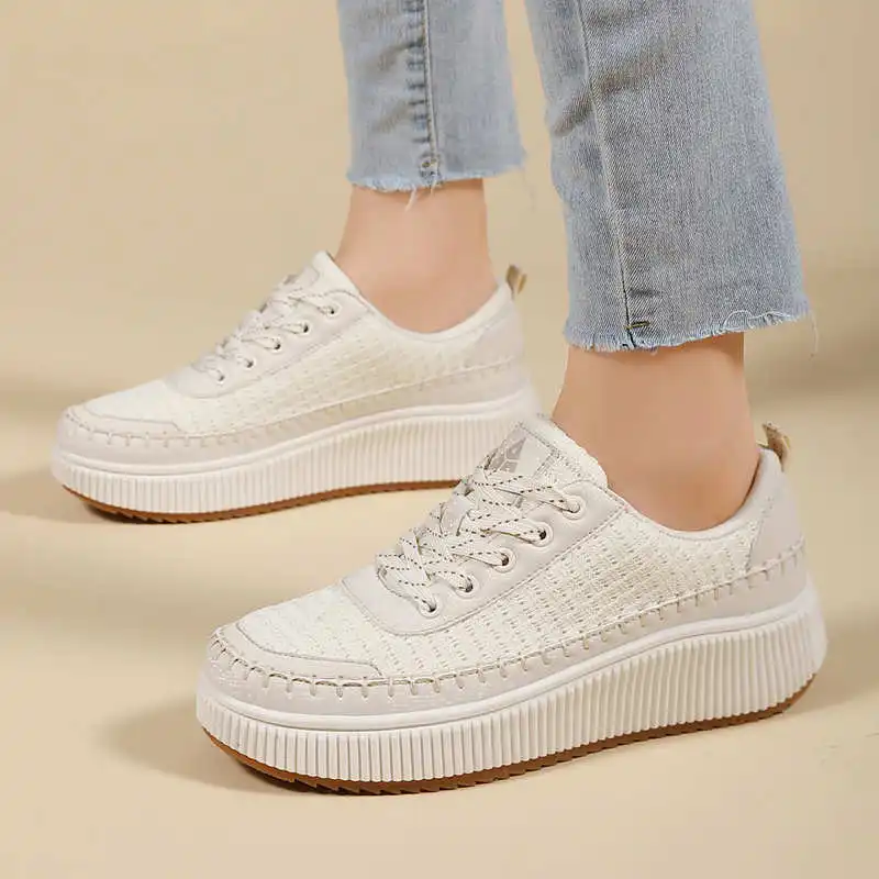 Brown Shoes Woman Flats Autumn – Streetwear Brand Sale recenzja i cena