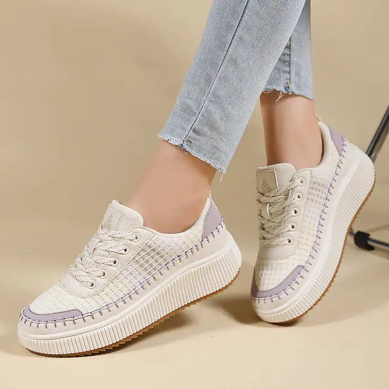 Brown Shoes Woman Flats Autumn – Streetwear Brand Sale recenzja i cena