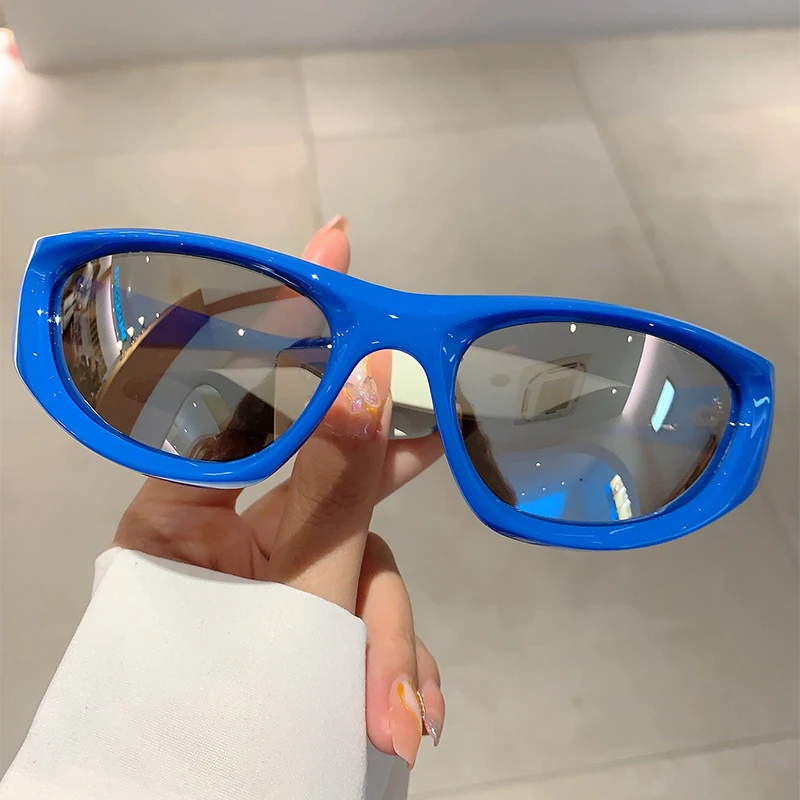 Y2K Punk Sunglasses Men New Ou – Streetwear Brand Y2K recenzja i cena