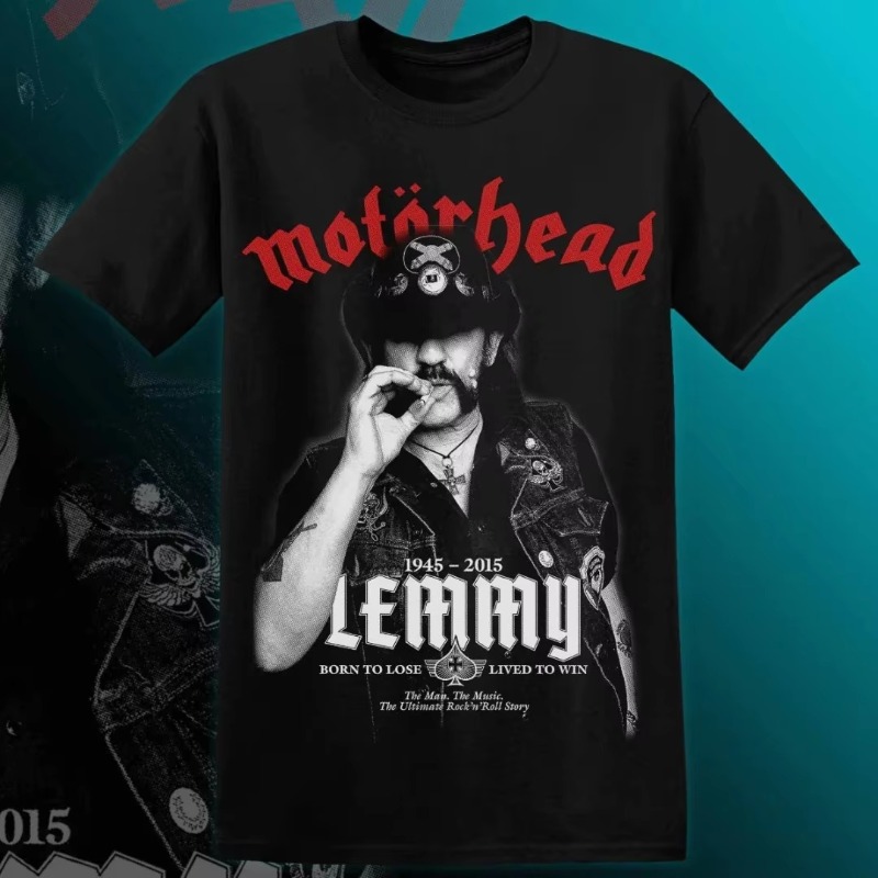MOTÖRHEAD LEMMY T-Shirt Men Wo – Streetwear Clothing Brand recenzja i cena