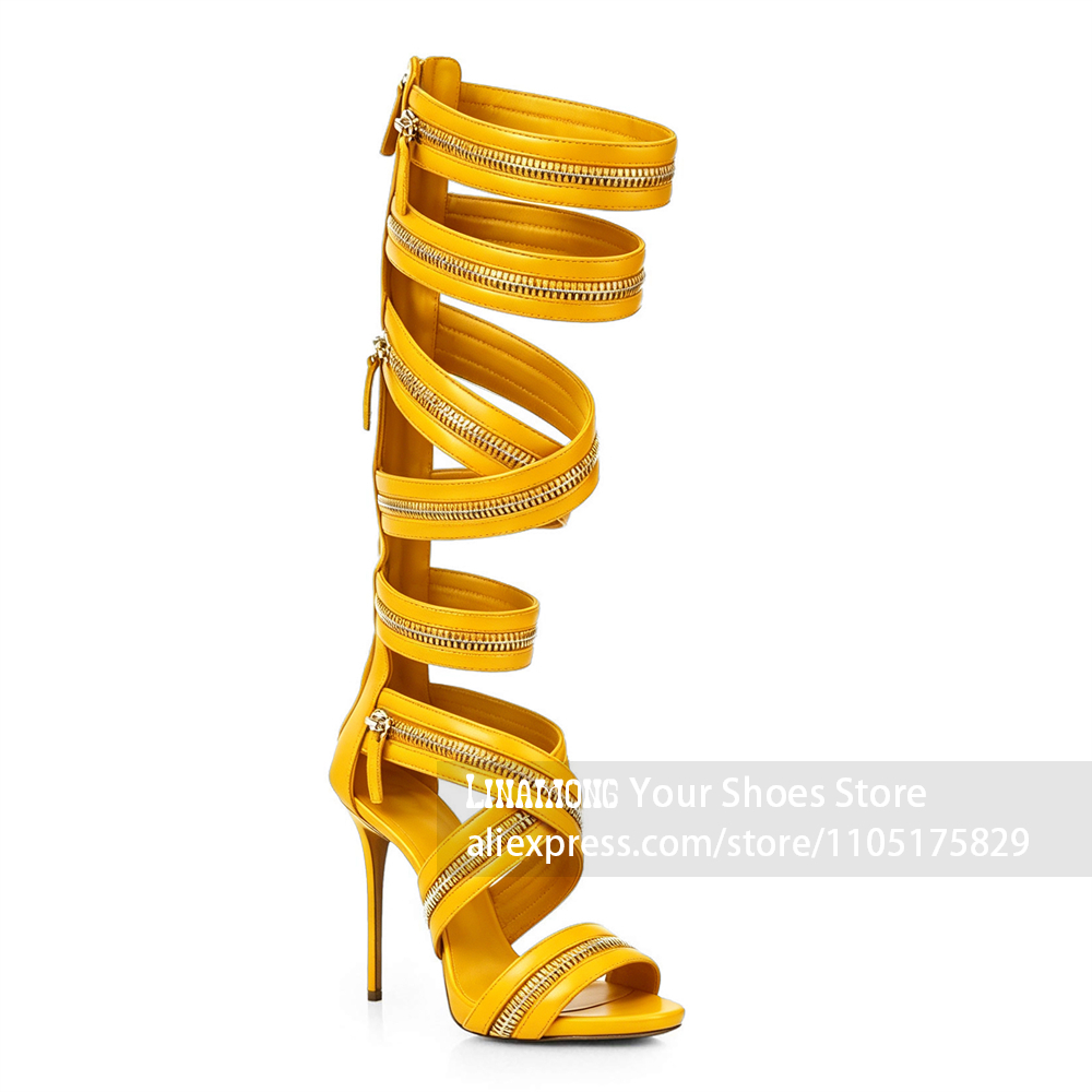 Multi Zipper Wrap Around Knee  – Streetwear Zipper recenzja i cena