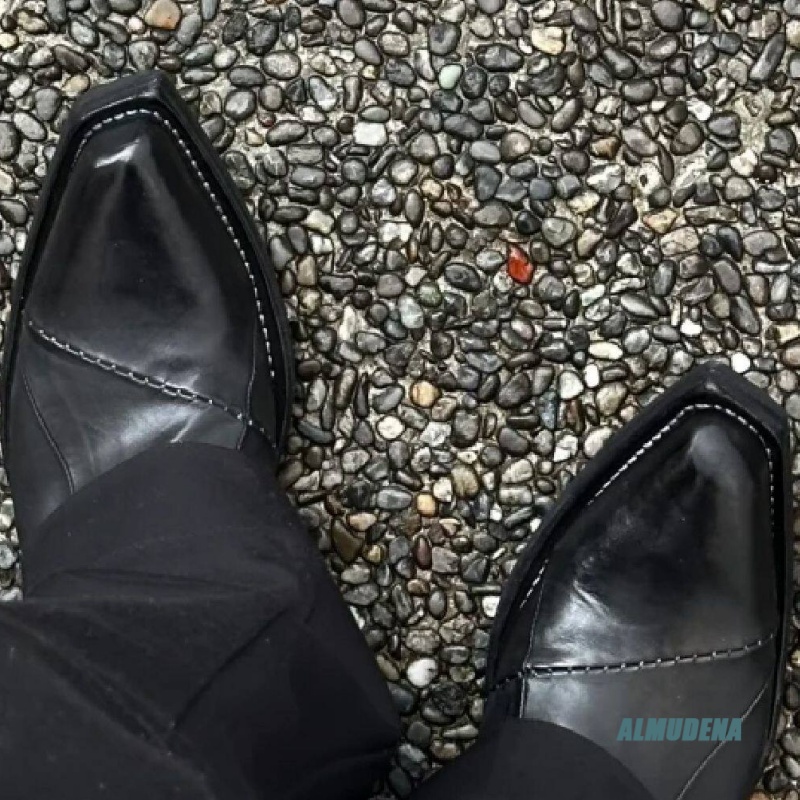 Street Style Black Leather Ank – Streetwear Zipper recenzja i cena