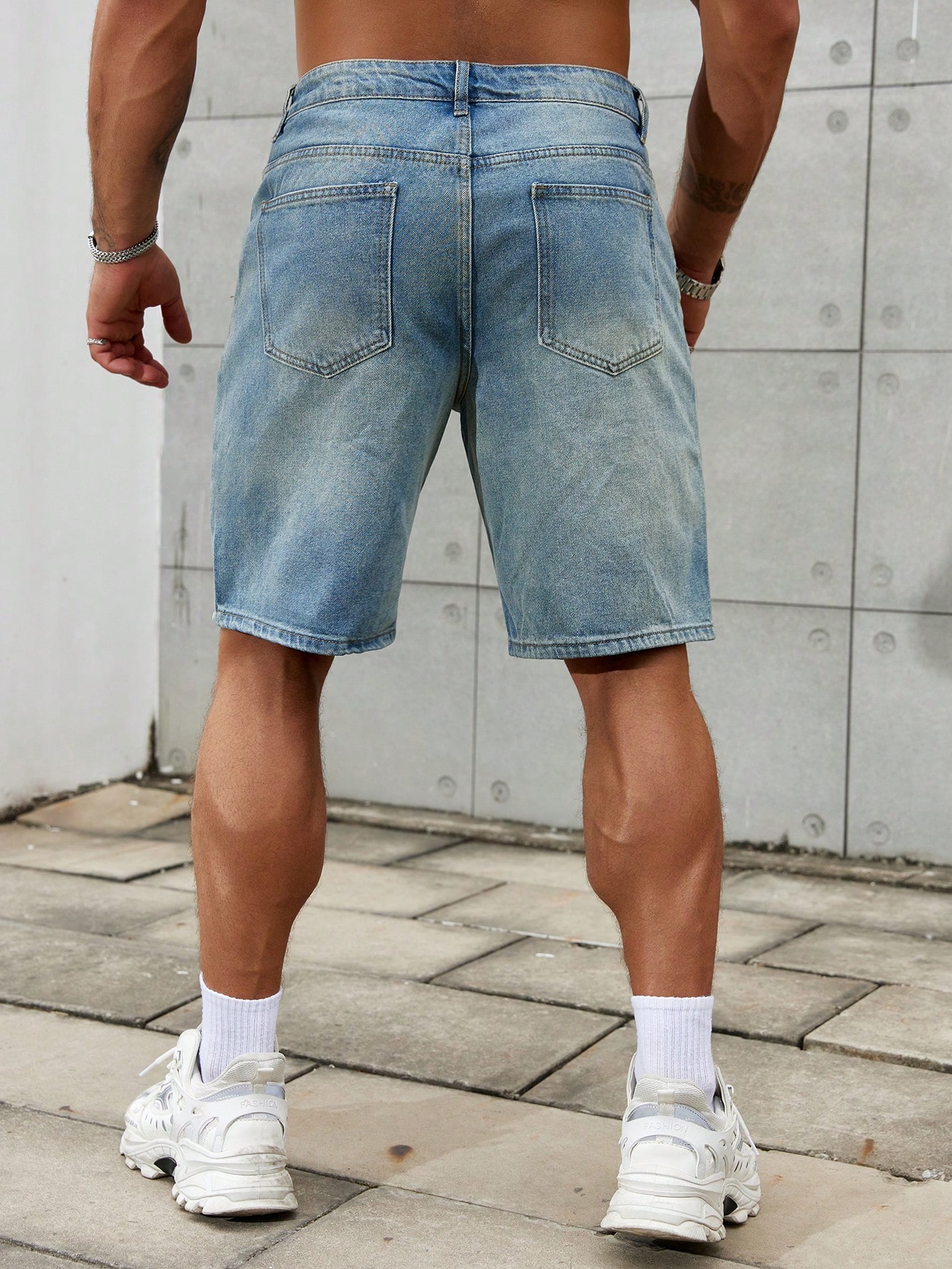 New Fashion Mens Ripped Short  – Streetwear Clothing Brand recenzja i cena