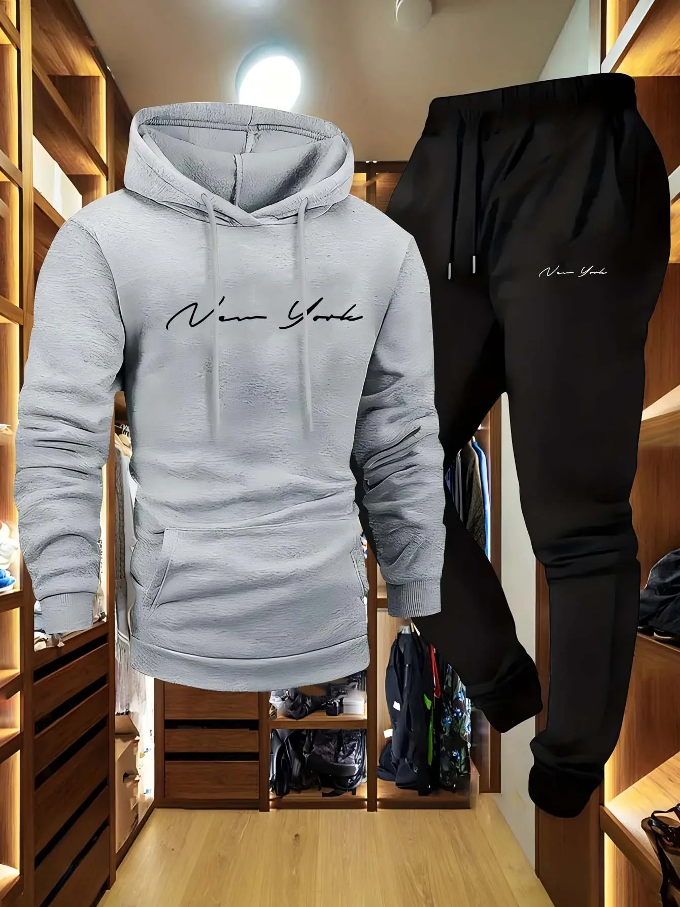 Men's Soft Hooded Sweatshirt S – Streetwear Zipper recenzja i cena