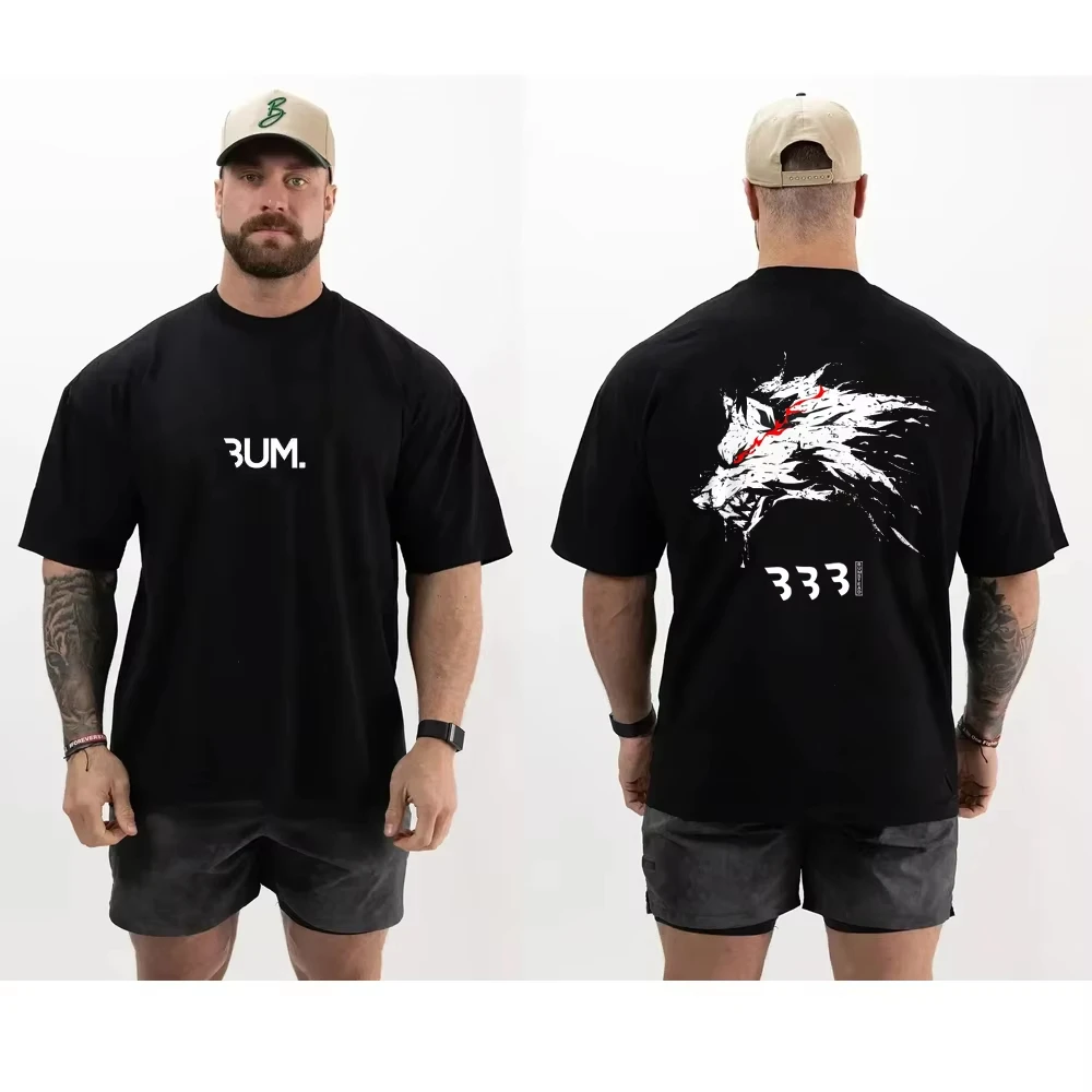 3 Red Eyes Wolf Bodybuilding C – Streetwear Brand Red recenzja i cena