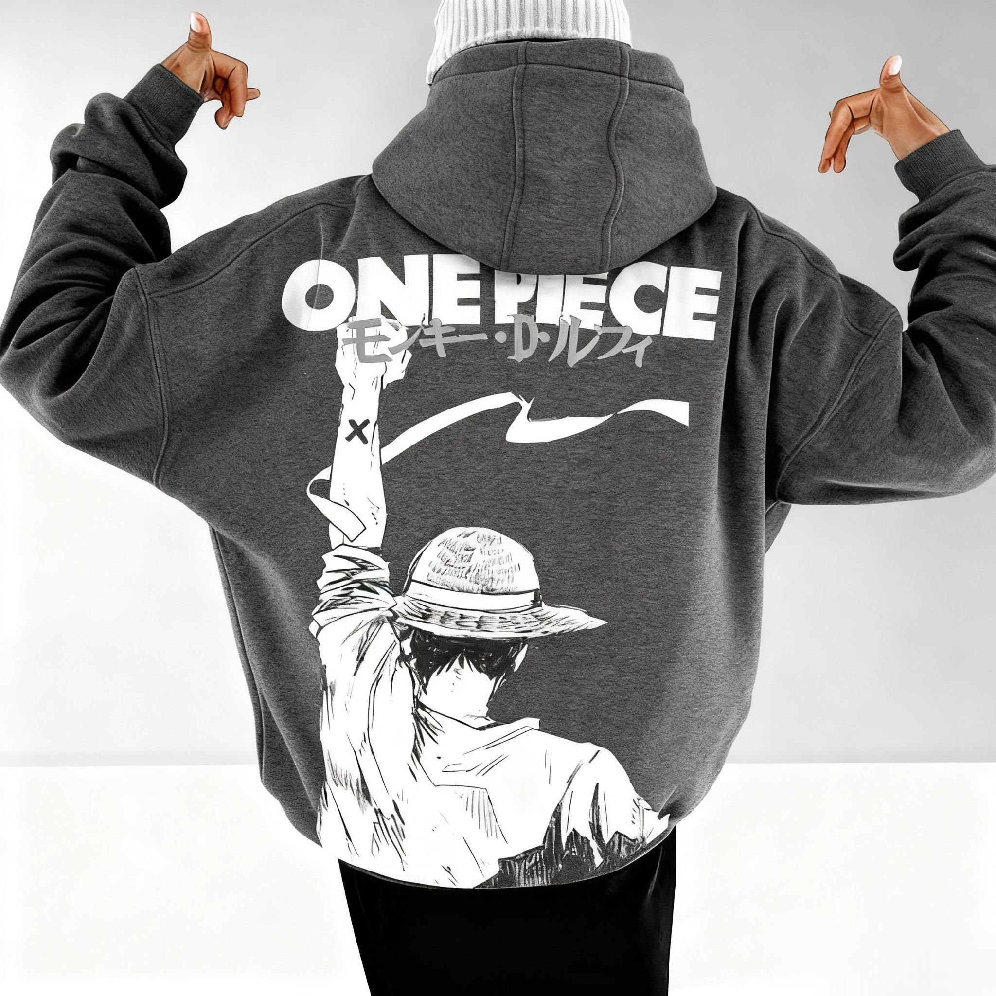 One Piece Anime Hoodie Men Wom – Streetwear Brand Y2K recenzja i cena