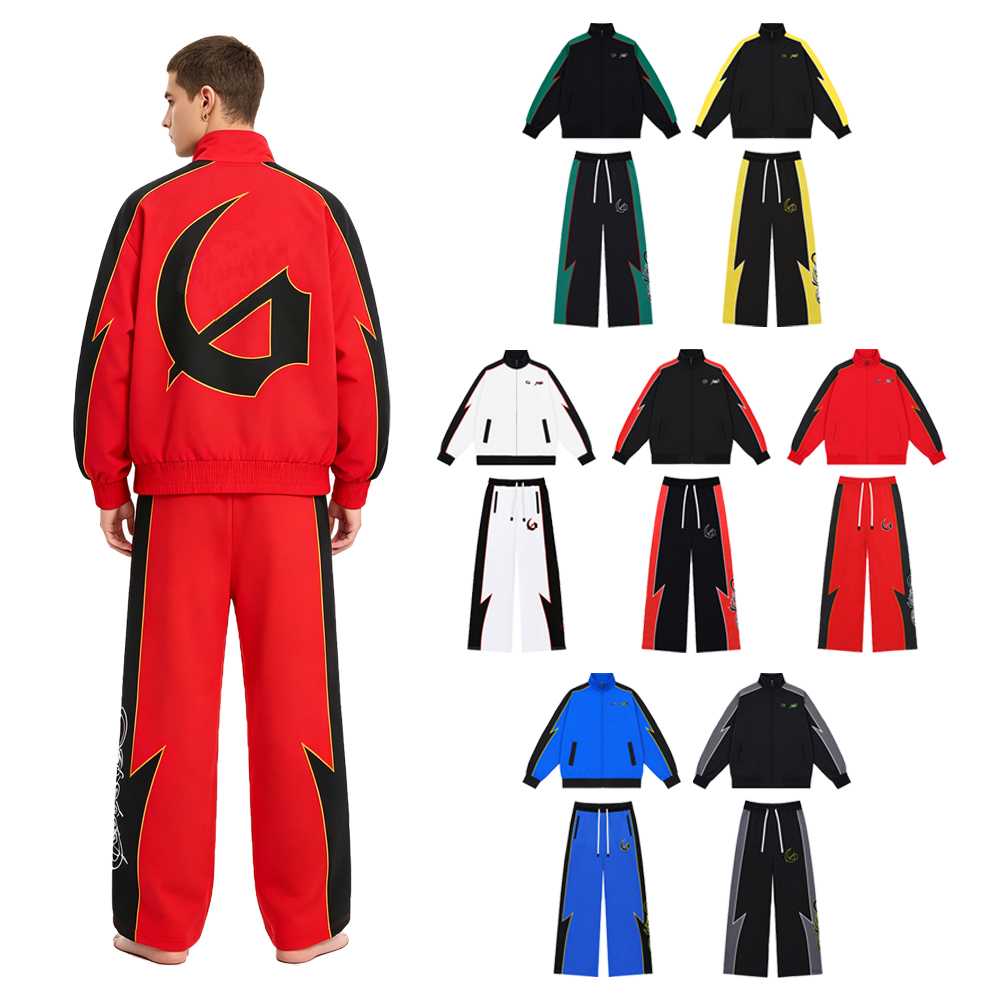 Y2k Streetwear Men's Sets Two  – Streetwear Zipper recenzja i cena