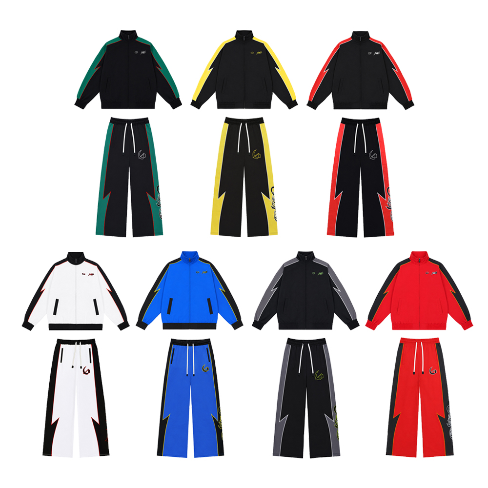 Y2k Streetwear Men's Sets Two  – Streetwear Zipper recenzja i cena
