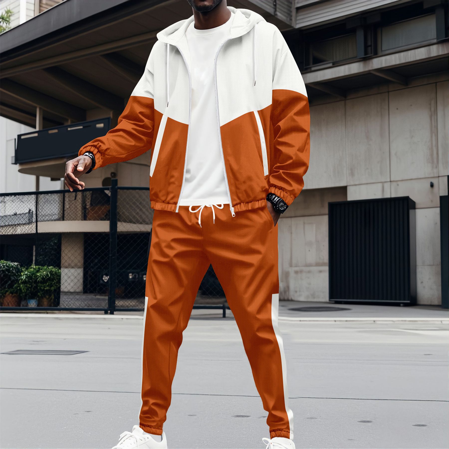 Men's sportswear double-pocket – Streetwear Zipper recenzja i cena