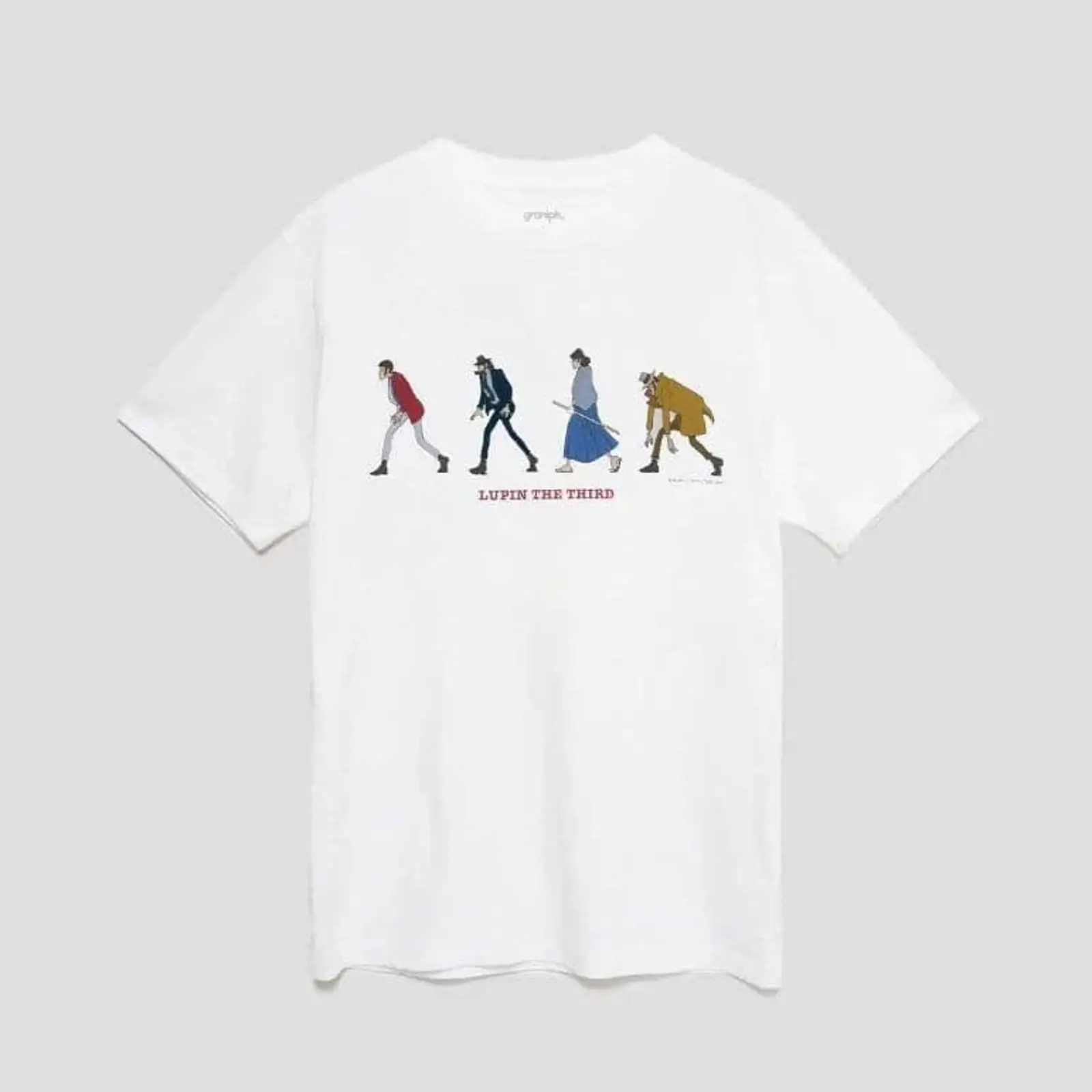 Graniph Lupin III T Shirt Größ – Streetwear Clothing Brand recenzja i cena