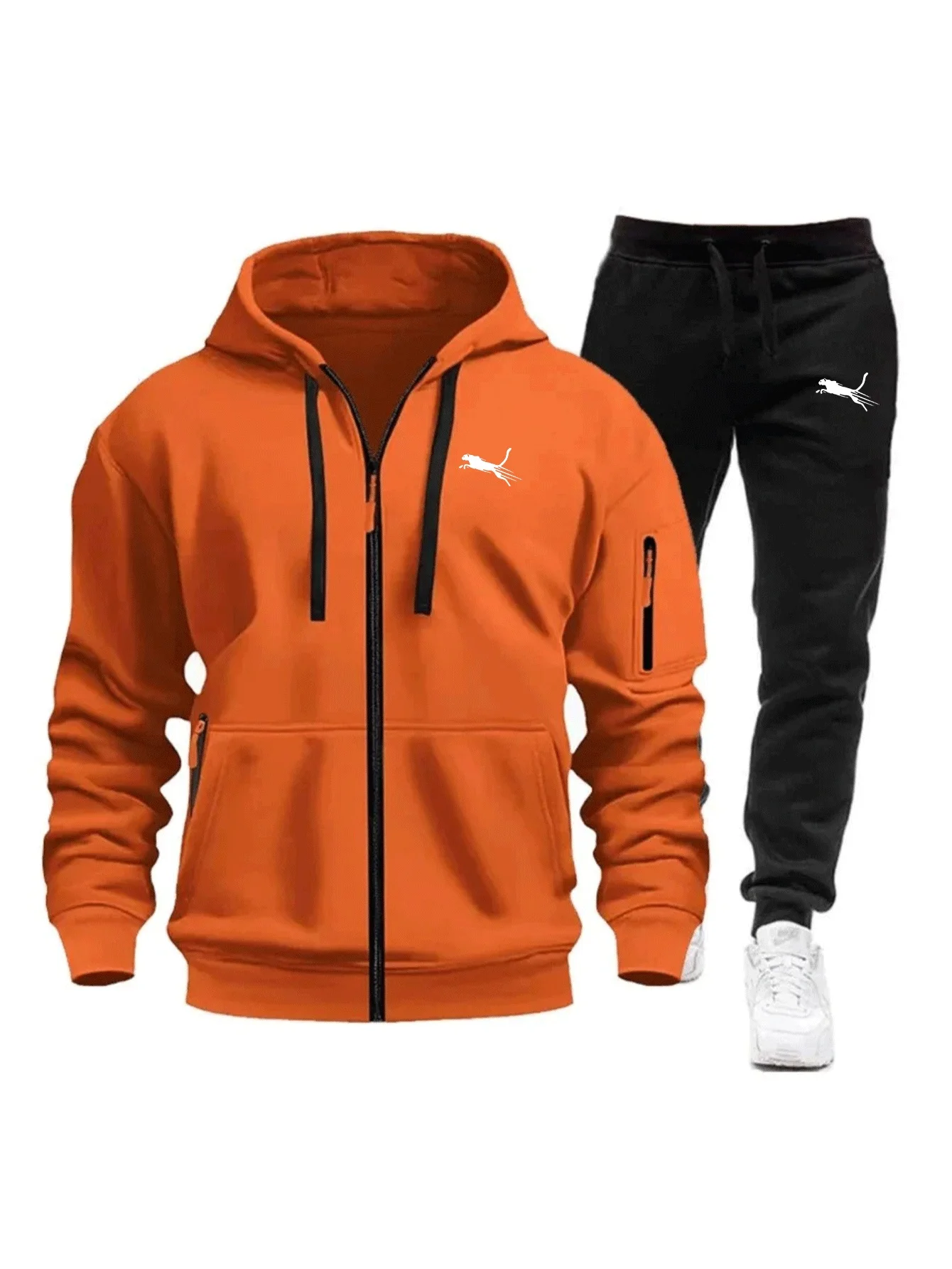 Men Casual Sweatshirt Suit Dai – Streetwear Zipper recenzja i cena