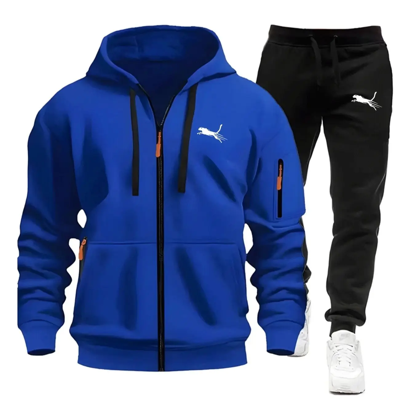 Men Casual Sweatshirt Suit Dai – Streetwear Zipper recenzja i cena