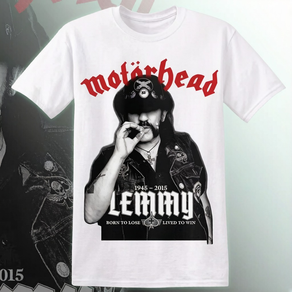 MOTÖRHEAD LEMMY T-Shirt Men Wo – Streetwear Clothing Brand recenzja i cena