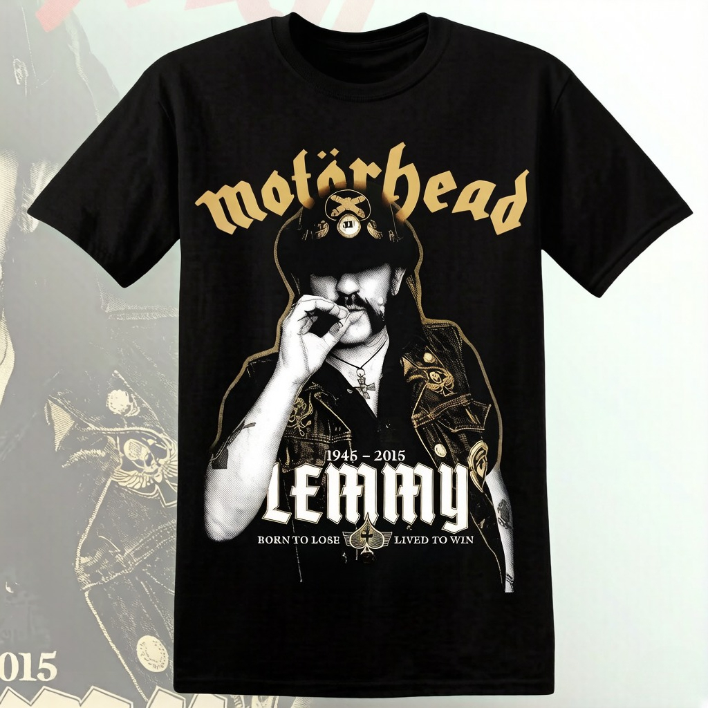 MOTÖRHEAD LEMMY T-Shirt Men Wo – Streetwear Clothing Brand recenzja i cena