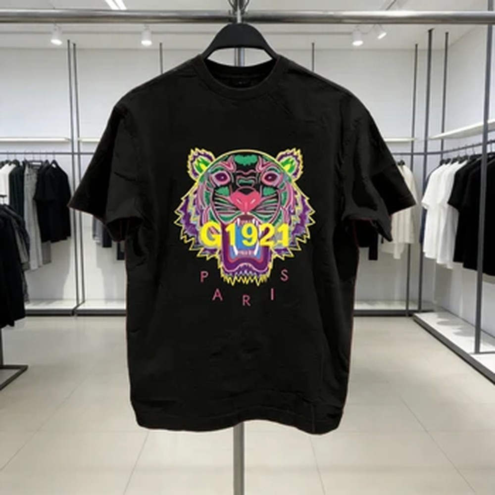 2026 Lion Head Print T-shirt M – Streetwear Brand Y2K recenzja i cena
