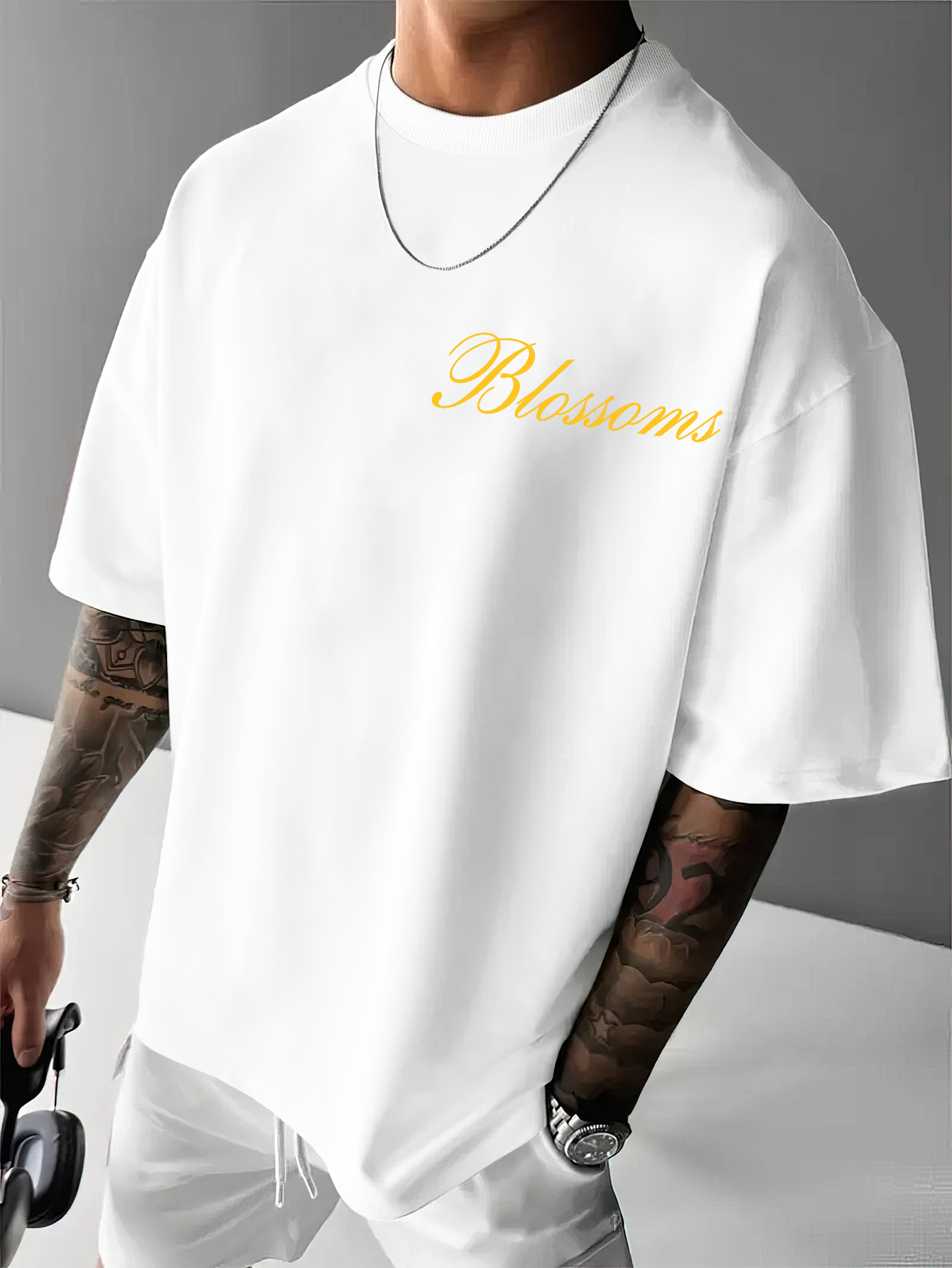 Men's Oversized Gothic Streetw – Streetwear Brand Red recenzja i cena