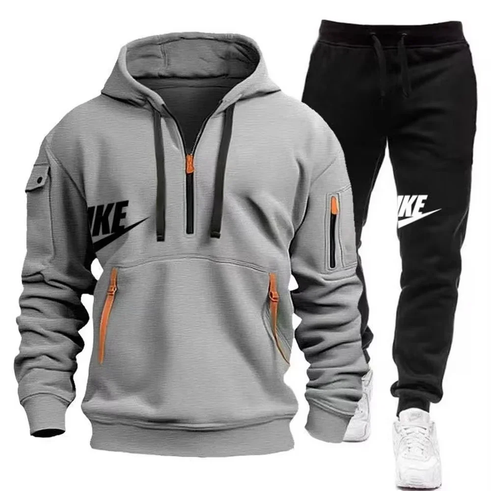 New Men's Autumn Winter Suit Z – Streetwear Zipper recenzja i cena